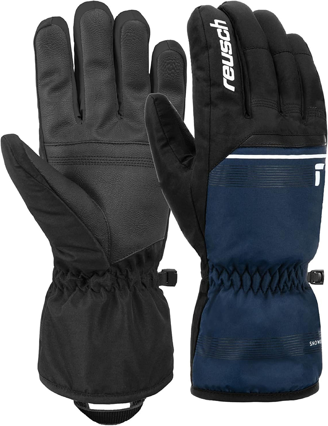 Reusch Herren Snow King Garantiert Winddichte und Extra Atmungsaktive Skihandschuhe Softshellhandsch