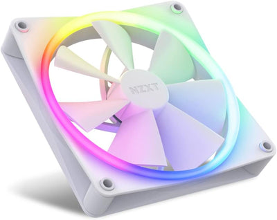 Nzxt F140 RGB Fans - RF-R14DF-W1 - Erweiterte Anpassung der RGB-Beleuchtung – Flüsterleise Kühlung –