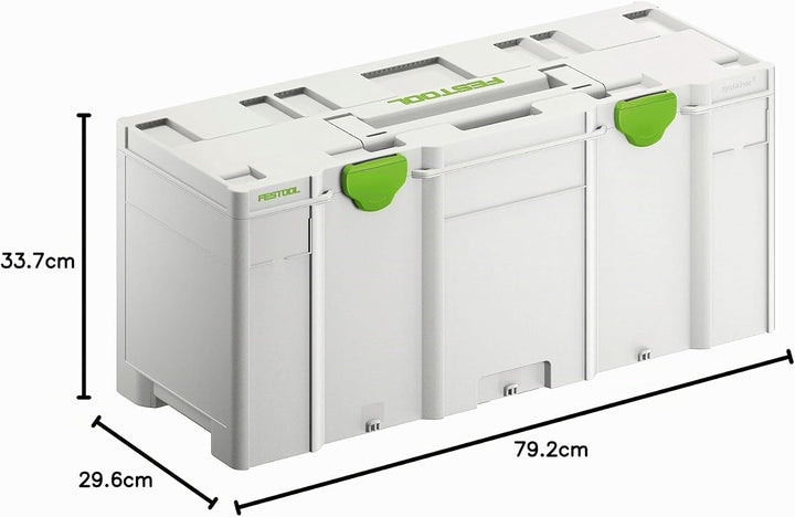 Festool Systainer³ SYS3 XXL 337 (mit Abdeckung für Beschriftungsfeld)