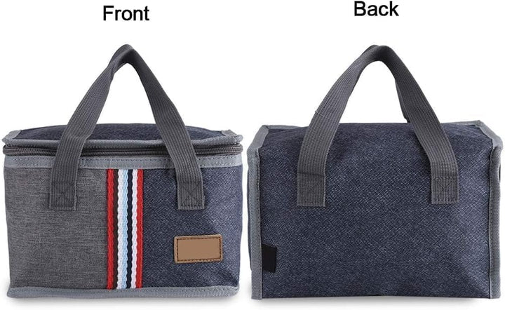 Lunch Tasche, isolierte Tragbare Kühltasche mit Wärmeisolierung für Picknick, Schule, Arbeit, Outdoo