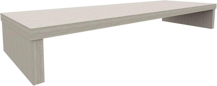Henor Riser Halterung für TV aus Holz 110 x 35 x 15 cm Eiche Stel. Unterstützt 60 kg. 110x35x15 Eich