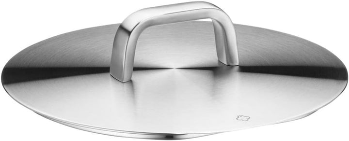 WMF Iconic Topfset Induktion 2-teilig, Kochtopf Set mit Metalldeckel, Cromargan Edelstahl poliert, I
