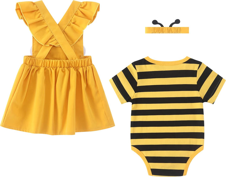 Asmea Baby Kleidung Mädchen Neugeborene Kleidung Rüschen Baby Strampler Baby Strapse Rock Bekleidung