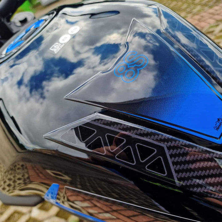 Resin Bike Aufkleber Motorrad Kompatibel Mit Suzuki GSX 8S 2023. Schutz Motorrad Tankpad Von Hülle P