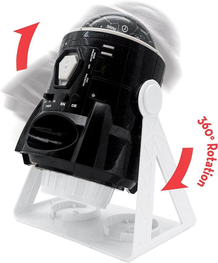 Lexibook, Speaking 2-in-1 Constellations and Images Planetarium Projector, 24 images to discover spa