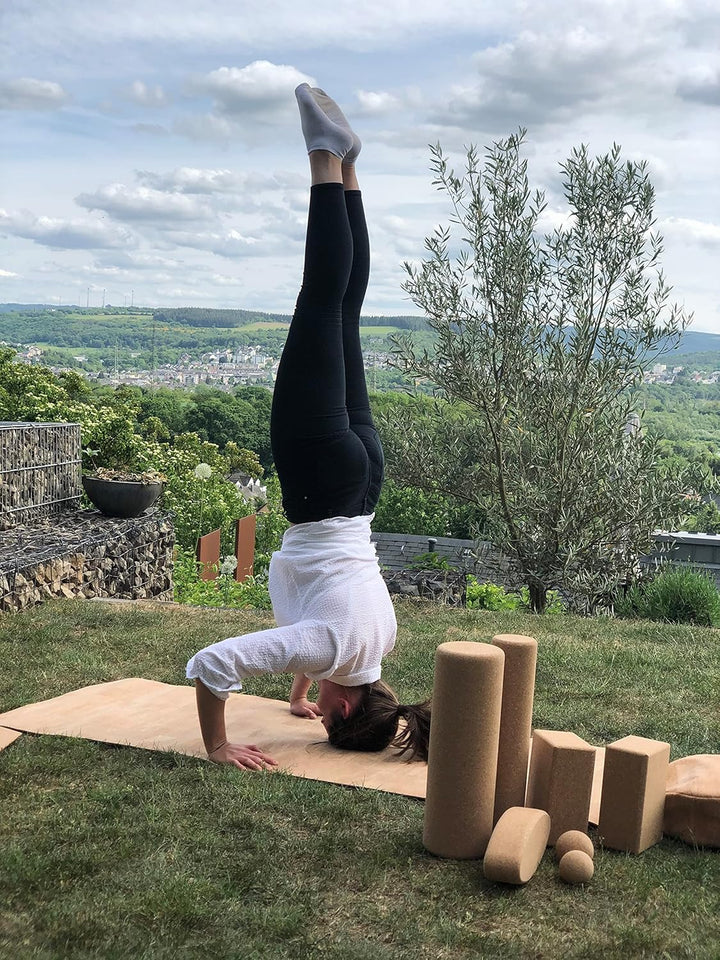 Yoga Block | Blöcke (Kork) – Klotz | Klötze – 100% Naturkork – Grosse Auswahl – Unterschiedliche Grö