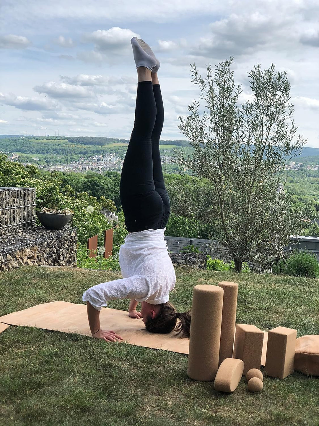 Yoga Block | Blöcke (Kork) – Klotz | Klötze – 100% Naturkork – Grosse Auswahl – Unterschiedliche Grö