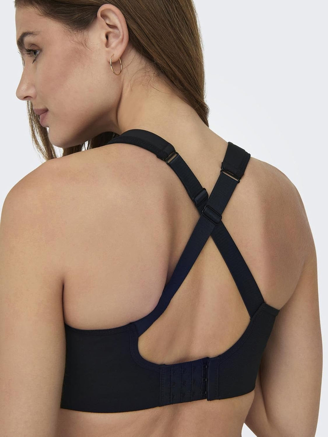 ONLY Damen Onpopal Bra Noos Sport-BH XS Schwarz, XS Schwarz