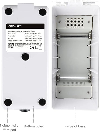 Original Creality Filamenttrockner Box Dry Dehydrator Holder Trocken halten für Ender 3 V2, CR10 CR1