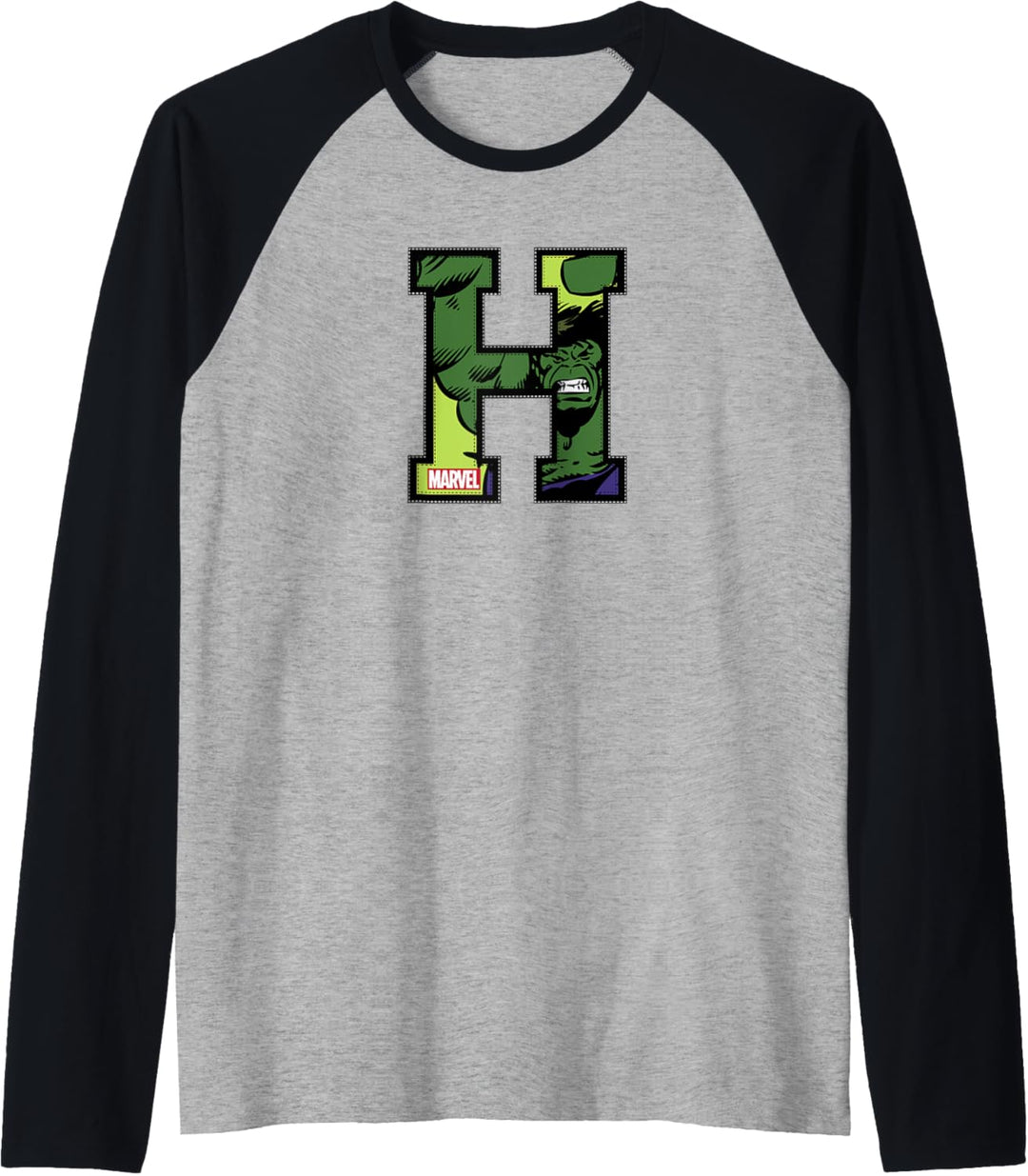 Marvel Hulk Applique Raglan