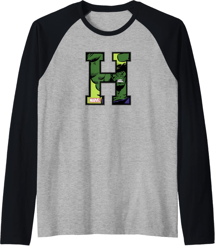 Marvel Hulk Applique Raglan
