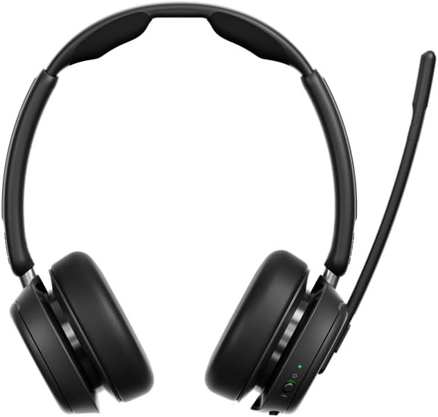 EPOS IMPACT 1060T Professionelles Büro Kabelloses Headset mit Mikrofon für PC – Beidseitig, Verbesse