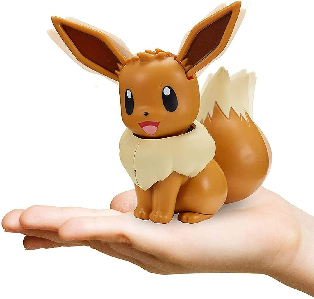 Pokemon – Mon Partenaire Evoli – Figur interaktiv 12 cm
