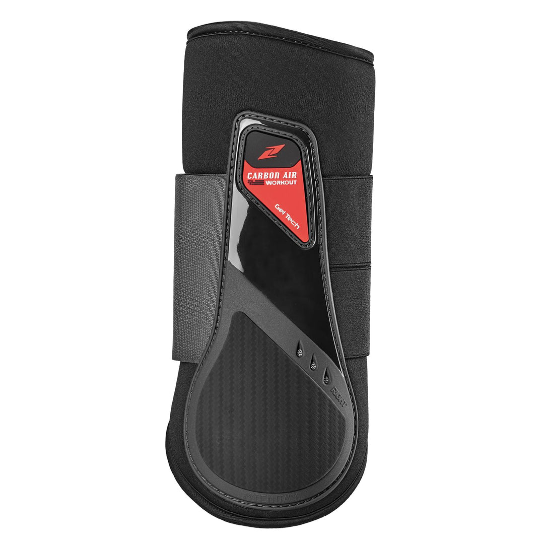 Zandonà Carbon Air Workout Rear Protektoren für Pferde M Schwarz, M Schwarz
