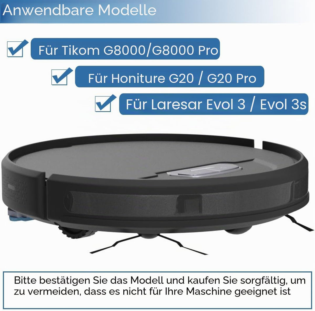 Bürstenrollen Ersatzteile für Tikom G8000 / G8000 Pro, für Honiture G20 / G20 Pro, für Laresar Evol