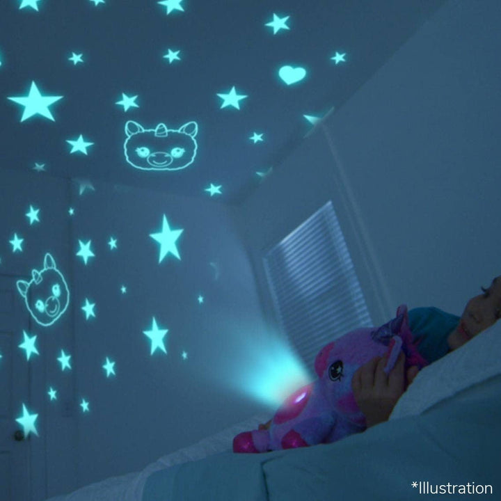 Mediashop StarBelly DreamLites Verträumter Dino 2022 – Kuscheltier für magische Lichterstimmung in R