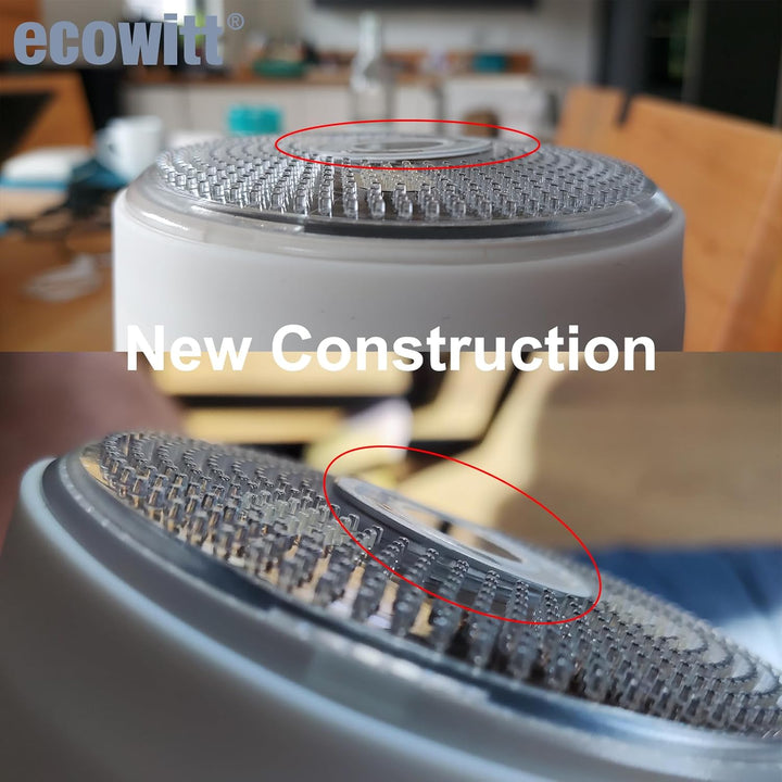 ECOWITT Wetterstation Funk mit Aussensensor Wittboy Pro HP2564, Wifi Internet Radio Garten 7 in 1 We