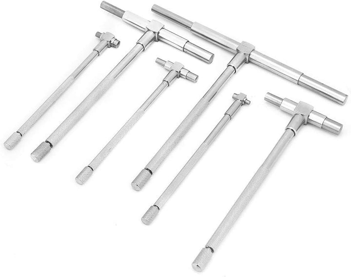 Autopige 6 Stück Teleskop-Messgerät, 8 – 150 mm, Mikrometer, Innendurchmesser, verstellbar, Messwerk
