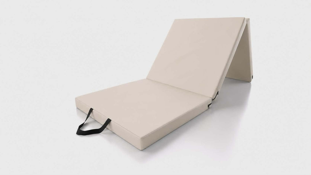 Sportmatte 180 x 60 x 6 cm | Weichbodenmatte klappbar, Gymnastikmatte tragbar, Yogamatte wasserabwei