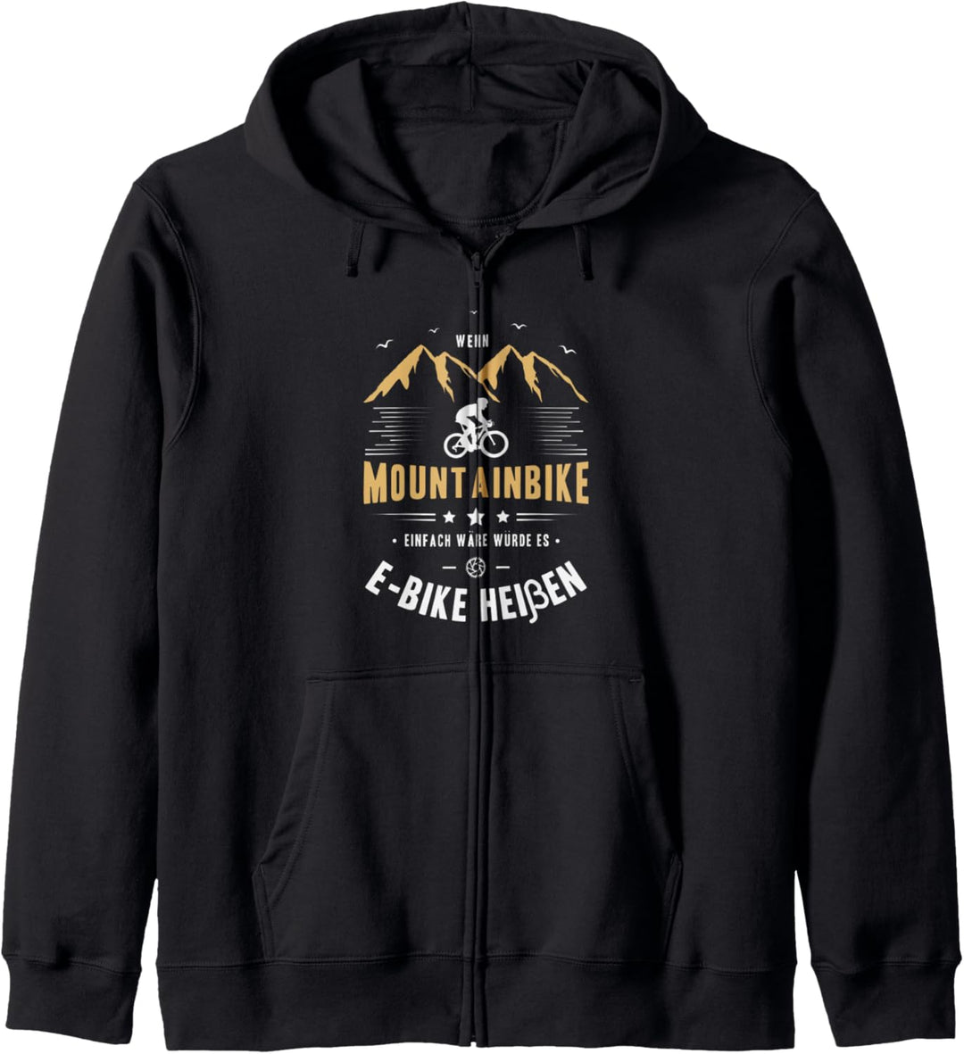 Mountainbike Motiv Herren Lustig Sprüche Fahrrad Motiv Frau Kapuzenjacke