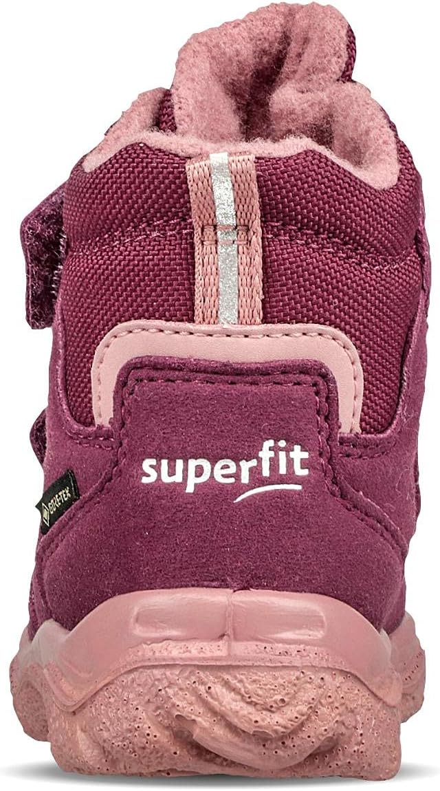 Superfit Baby-Mädchen Husky1 Warm Gefütterte Gore-tex Schneestiefel 21 EU Rot Rosa 5020, 21 EU Rot R