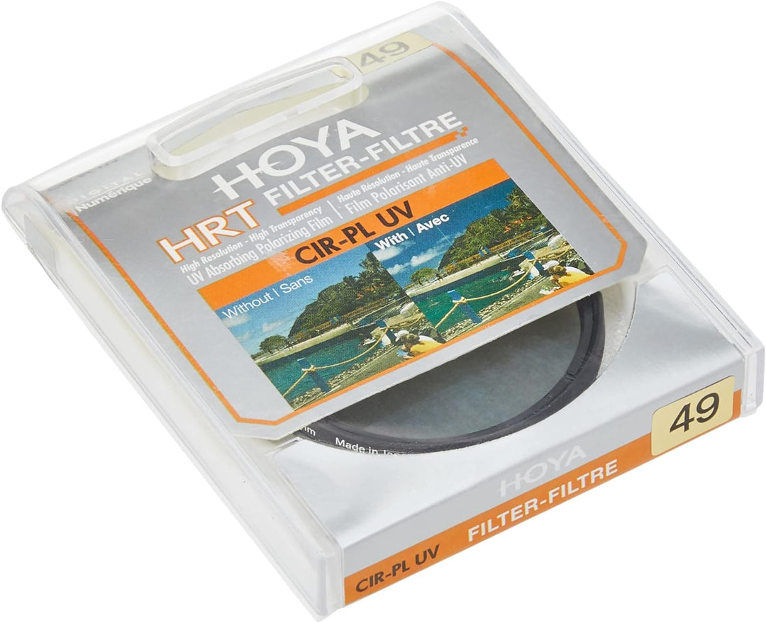 Hoya HRT Pol Cirkular Polfilter (49 mm) HRT CIR-PL 49mm Schwarz, 49mm