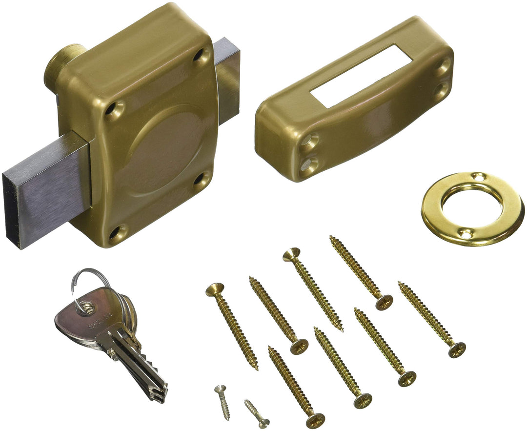 BRICARD 1962 Riegel Alpha 1 Eingang EXT Zylinder 35 mm Ø 22 Gold-Keller 1 Eingang 35 mm ø 22 mm Gold