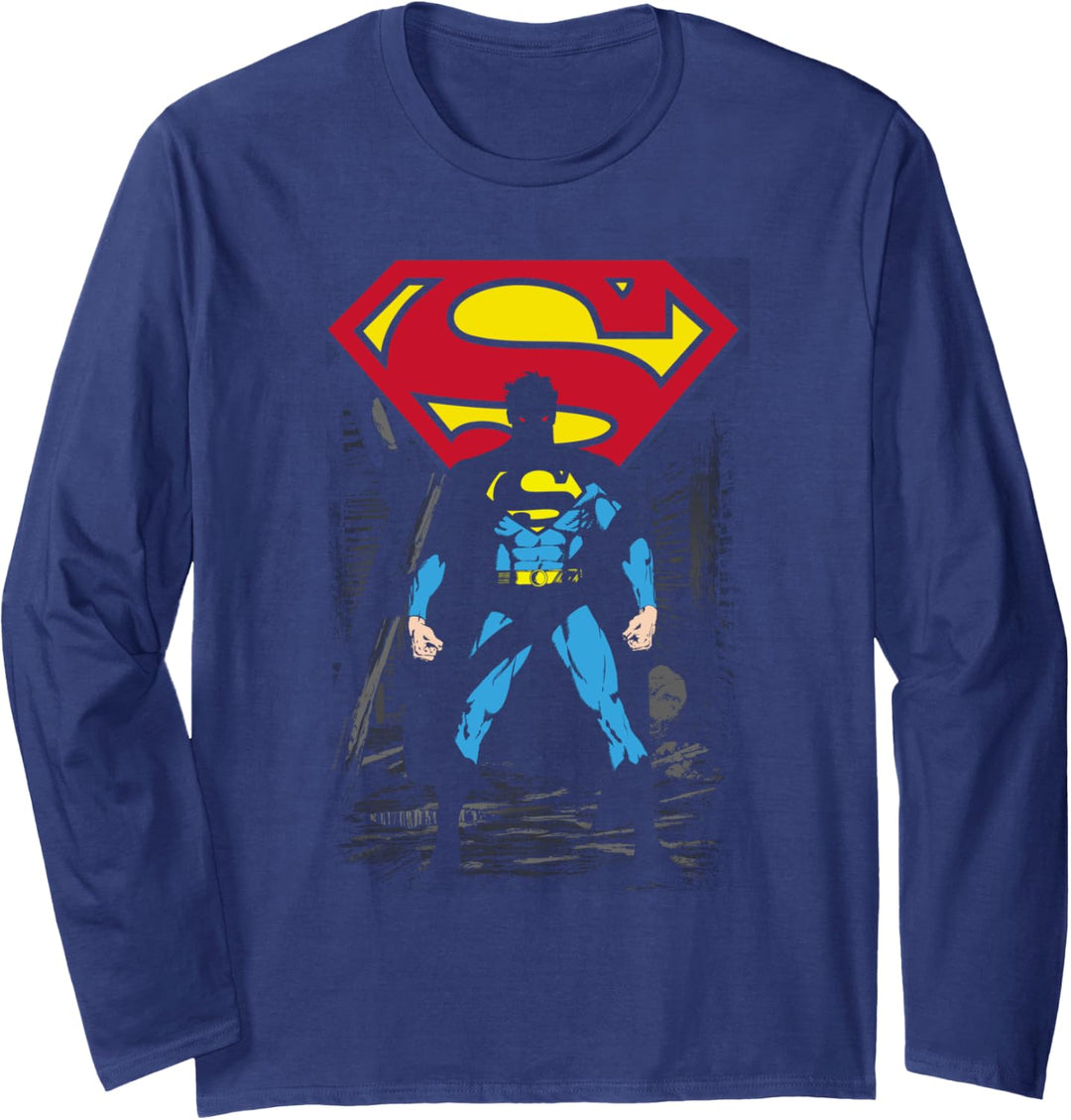 Superman Dark Alley Langarmshirt