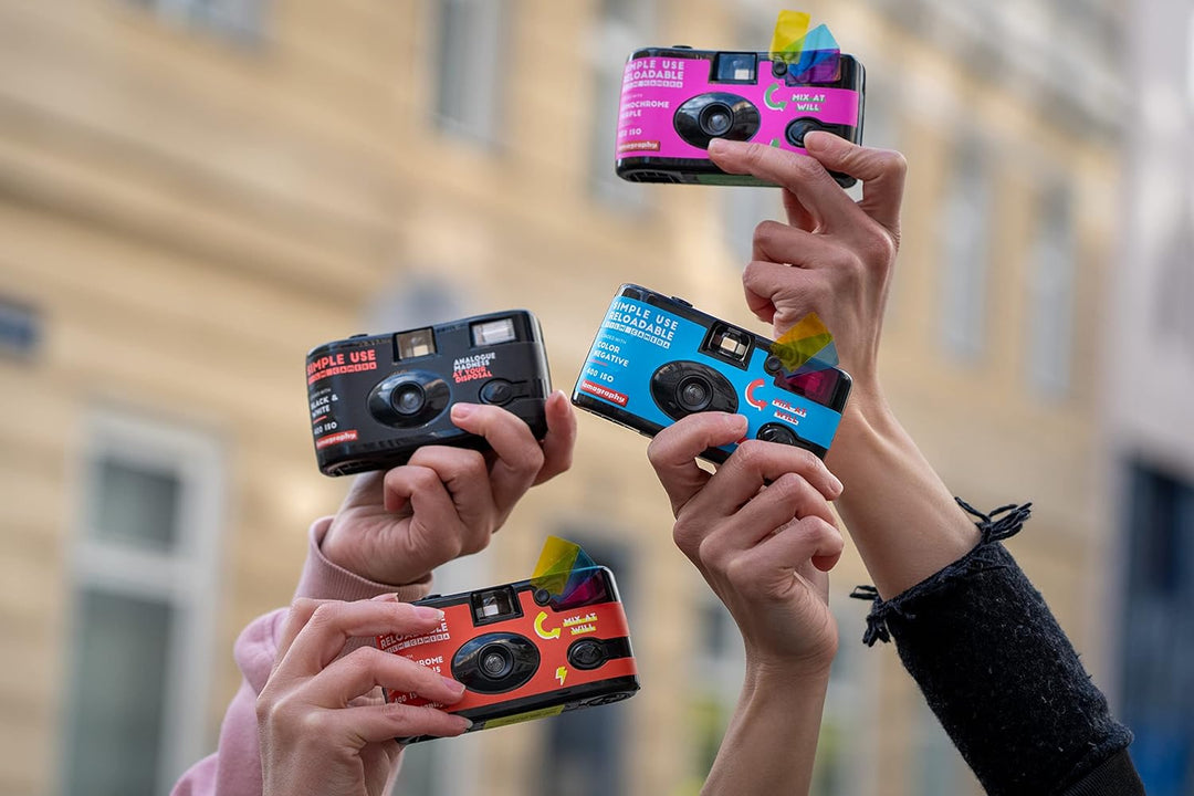 Lomography Simple Use Reloadable Film Camera Color Negative 400 Film