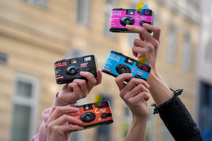 Lomography Simple Use Reloadable Film Camera Color Negative 400 Film