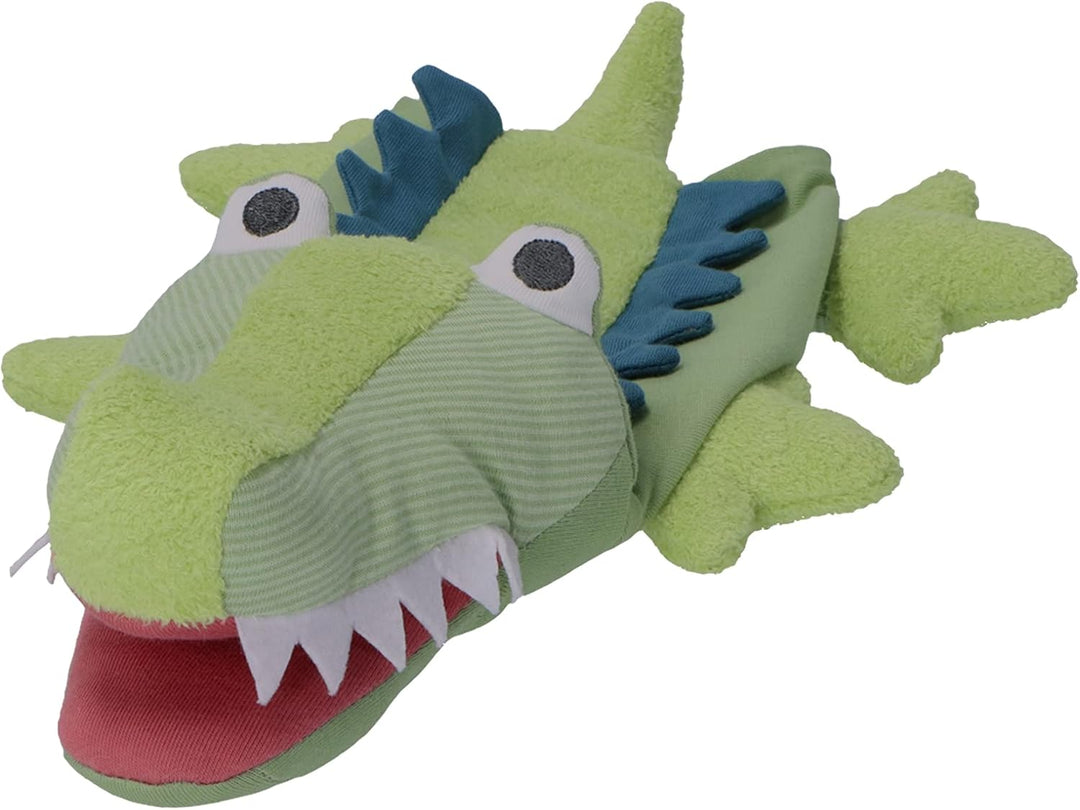 Sterntaler Handpuppe Krokodil Keno - weiches Kinder Spielzeug zum Puppentheater, Erzählen, Kuscheln