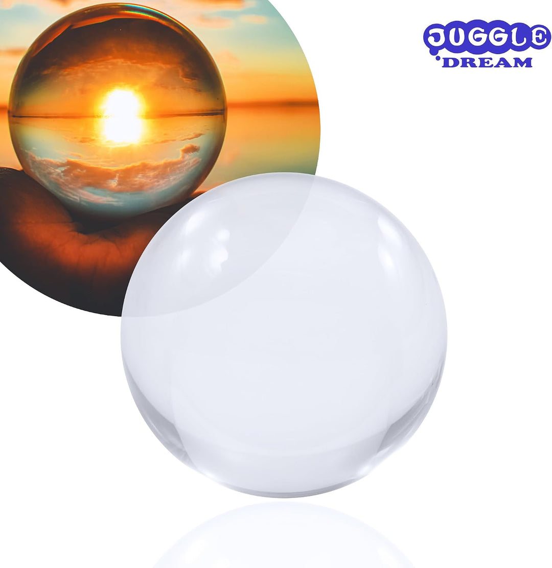 Juggle Dream Acryl Kontakt Jonglierball (75 mm), Kristall Kontaktkugel, Jonglierbälle für Kontaktjon