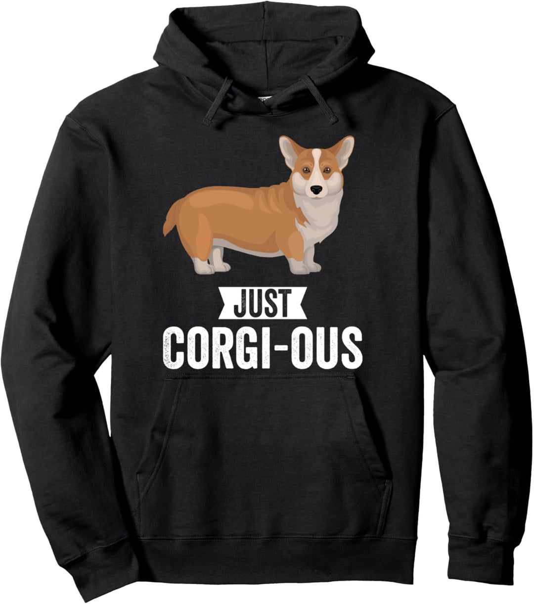 Corgi Dog Owner Gift Slogan Design Pullover Hoodie