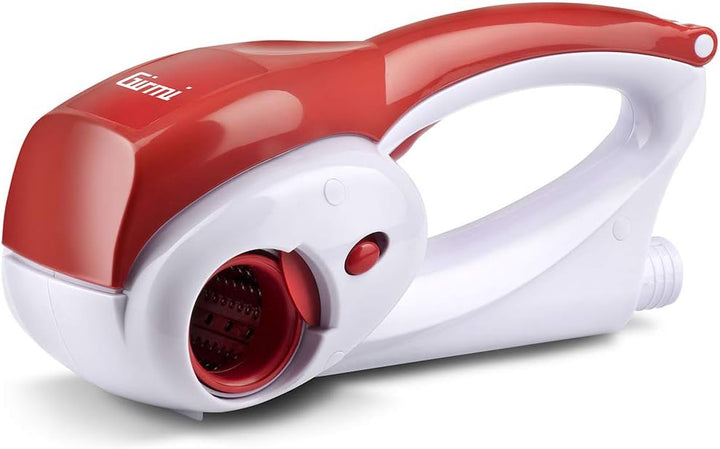 Girmi GT0201 GT02 Reibe, Edelstahlrollen, Weiss/Rot