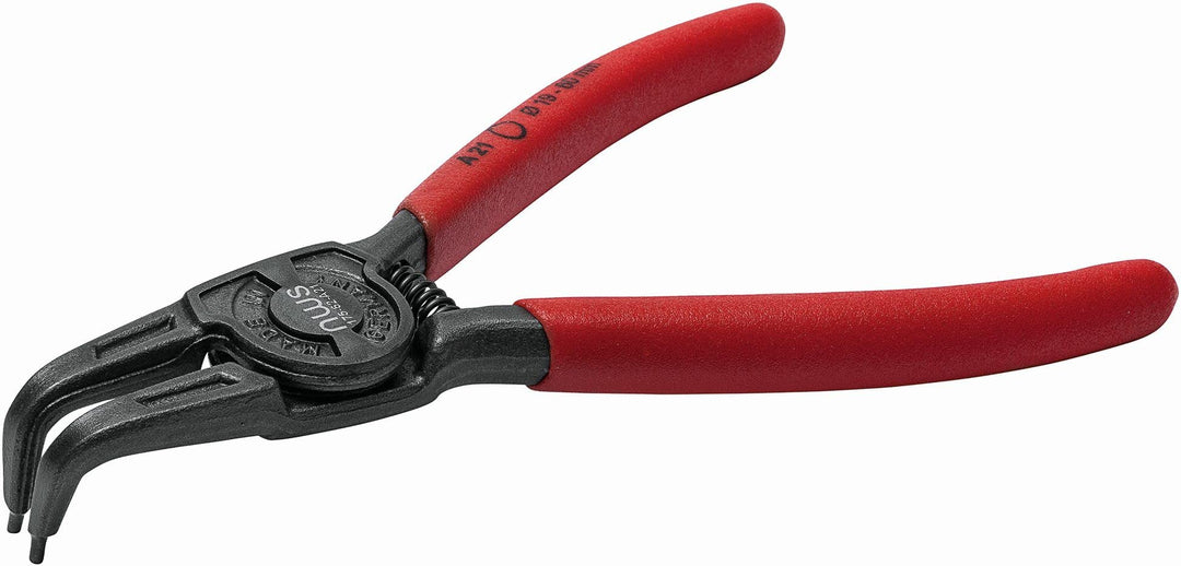Zange Aussensicherungsringe 90 Grad 19 - 60 mm NWS Para arandelas de Ø 19-60 mm, Para arandelas de Ø