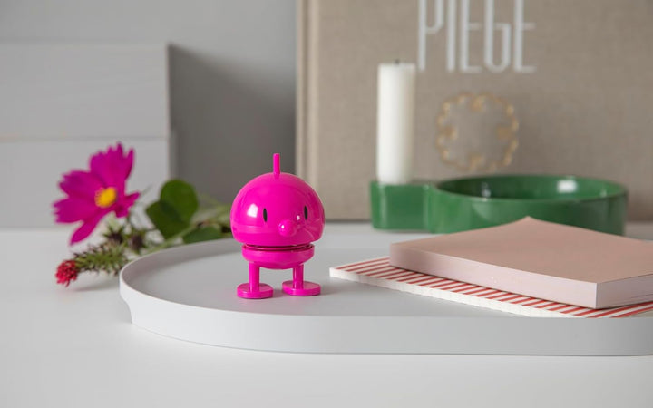 Hoptimist Bumble, Wackelfigur Deko Skandinavisch, Deko Wohnzimmer, Schreibtisch Deko, Büro Gadgets,