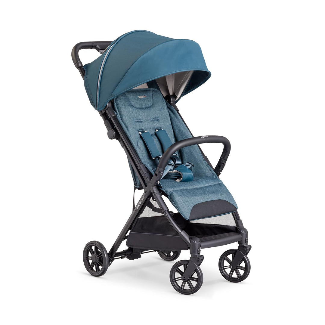 Inglesina Quid² Kinderwagen, leicht, bis 22 kg, kompakt und leicht, ideal für Flugzeuge, Manta Blue,