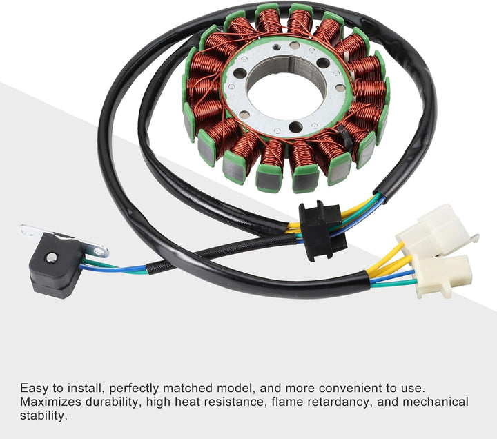 GOOFIT 18 Spule Motorrad Magneto Stator Spule Zündgenerator Motor Zubehör Ersatz für GN250