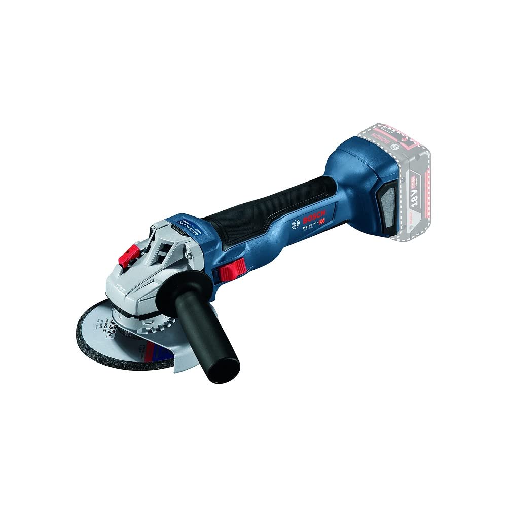 Bosch Professional 18V System Akku Winkelschleifer GWS 18V-10 (Scheiben-Ø: 125mm, inkl. Schnellspann