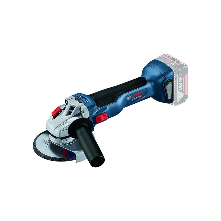 Bosch Professional 18V System Akku Winkelschleifer GWS 18V-10 (Scheiben-Ø: 125mm, inkl. Schnellspann