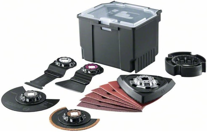 Bosch Home and Garden Universal Project Set 12tlg. (Zubehör für PMF 250 CES, in Kleiner Zubehörbox)
