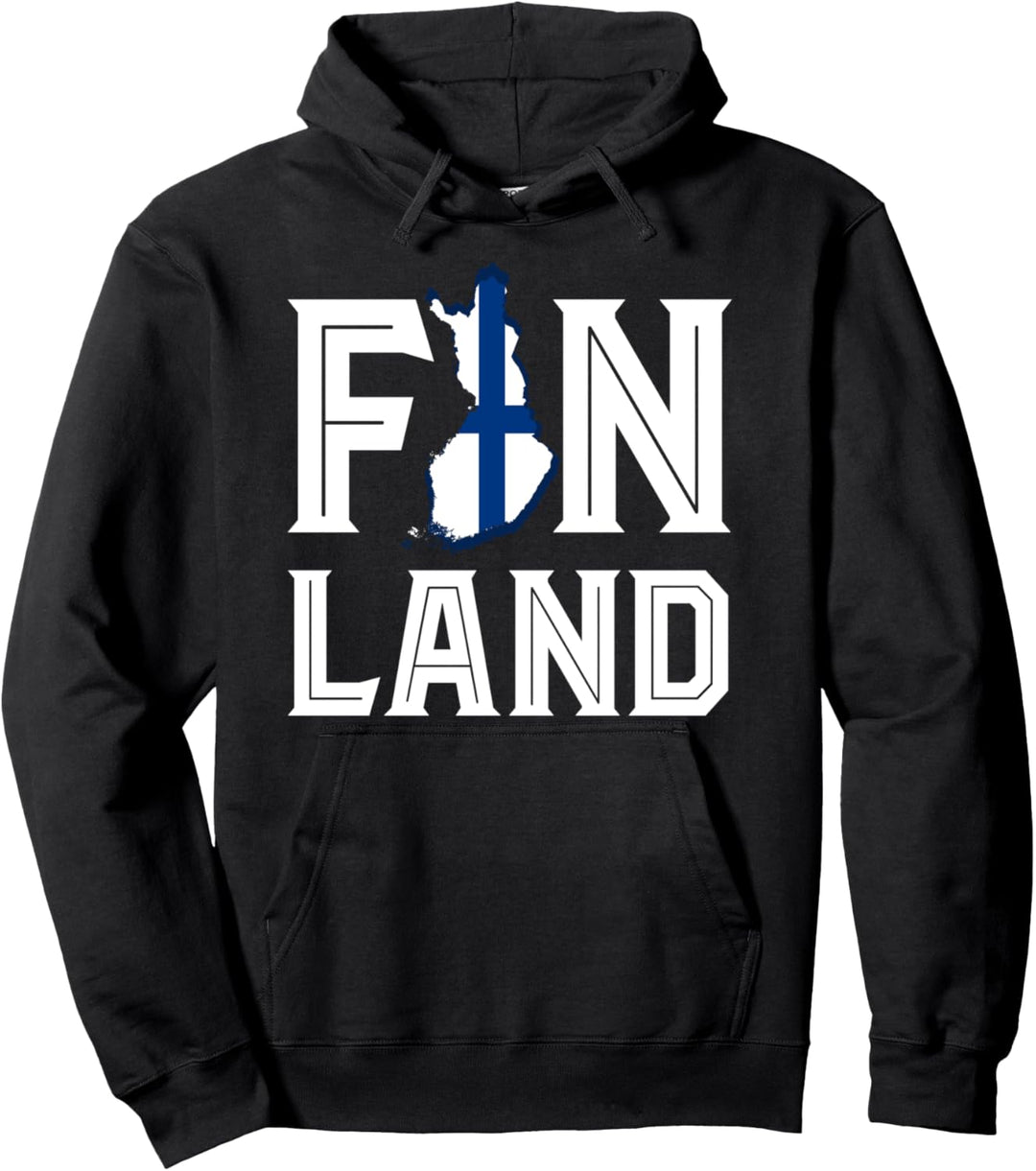 Skandinavien Finnische Flagge Suomi Skandinavier Finnland Pullover Hoodie