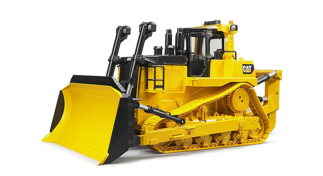 bruder 02452 - Cat grosser Kettendozer - 1:16 BAU-Fahrzeug Baustelle Baumaschine Planierraupe Spielz