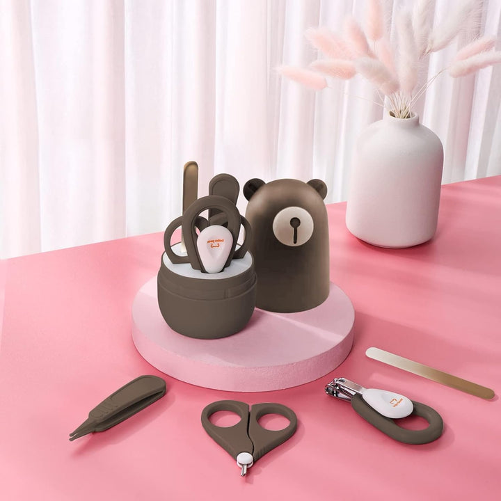 Baby-Nagelknipser-Set mit niedlichem Etui, Fingernagel- und Zehennagelfeilenset für die Maniküre und