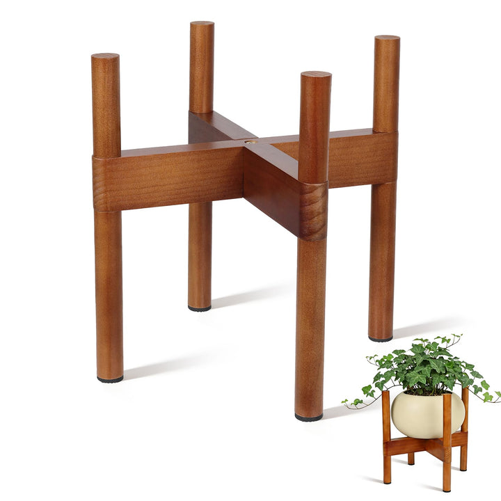 Vigordream Pflanzenständer für den Innenbereich, Holz-Pflanzenhalter, moderne Dekoration, hohe Pflan