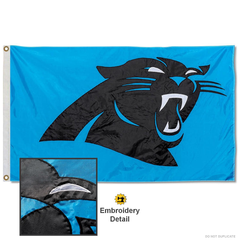 Carolina Panthers bestickte Nylon-Flagge