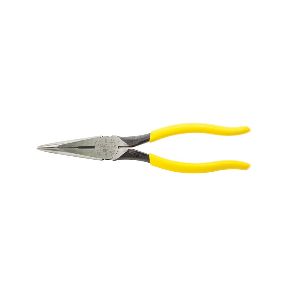 KLEIN TOOLS Isolierte Spitzzange mit Seitenschneider 214 mm, Seitenschneider