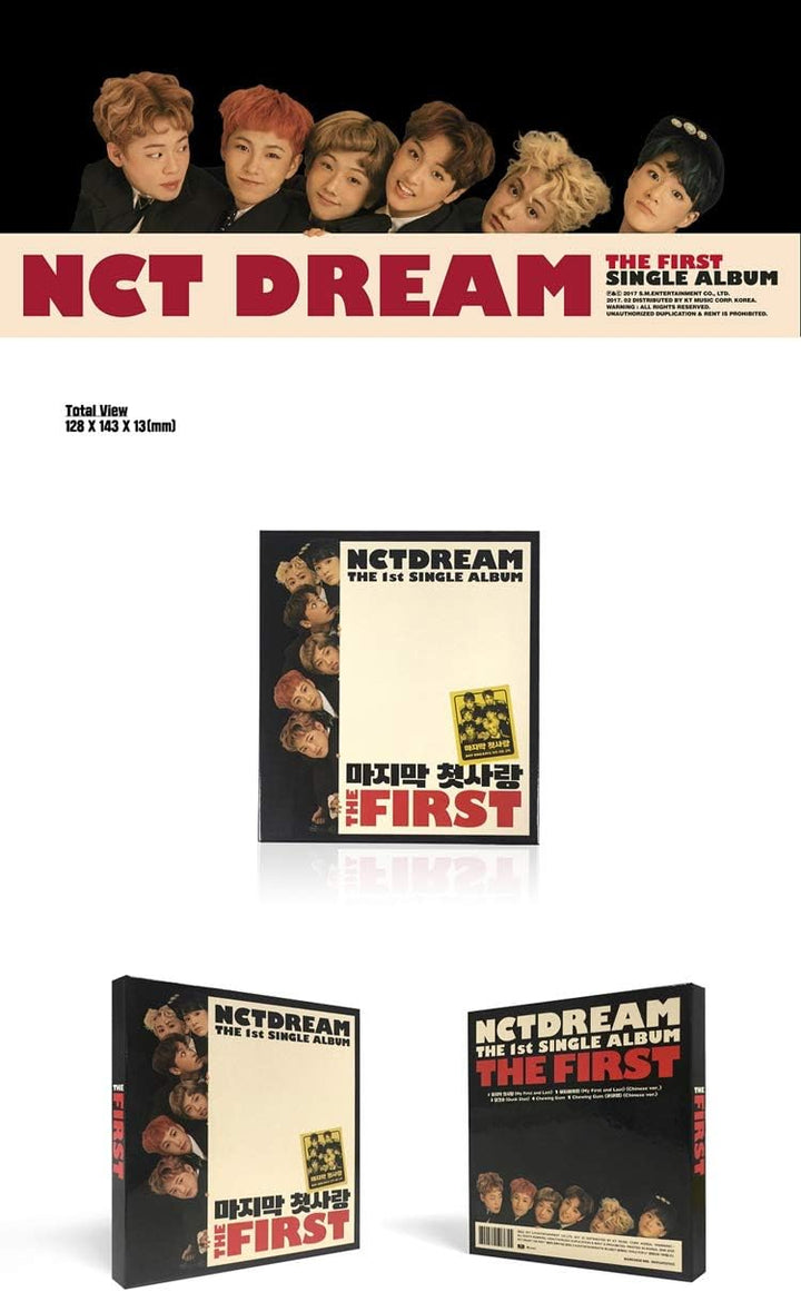 [Reissue] NCT DREAM - THE FIRST (1st Single Album) Album + Extra Fotokarten Set