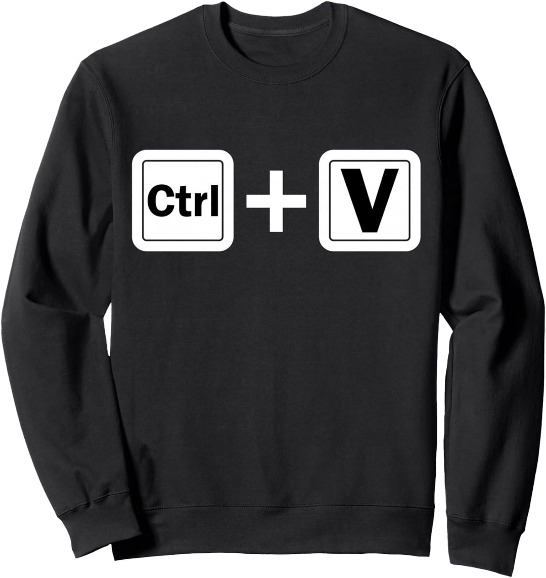 Strg V Lustige Familie Matching Kopieren Einfügen Sweatshirt
