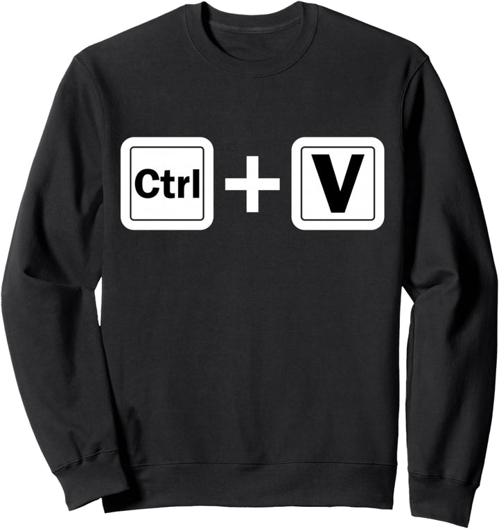 Strg V Lustige Familie Matching Kopieren Einfügen Sweatshirt